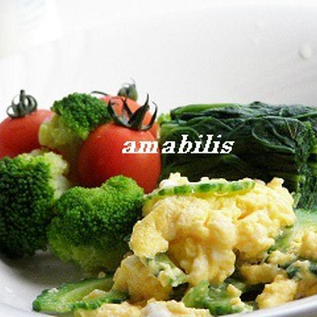 玉子と野菜のセット