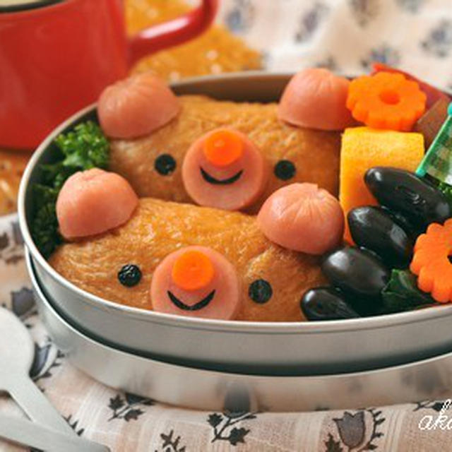 くまちゃん稲荷のお弁当