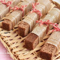 お菓子作り初心者さんも安心♡友チョコに♡１度に大量生産できるチョコレートスティックケーキ