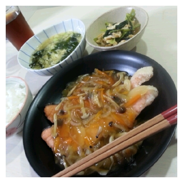 簡単♡魚の野菜あんかけ
