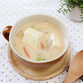 ダイエット！とろ～り美味♪おから入り豆乳キムチスープ、しゅうの習字作品 by shinkuさん
