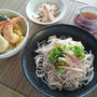 娘のお昼ごはん　夏のランチ☆そば定食