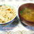 ＜筍ごはん＞と＜筍とにら玉の味噌汁＞　誕生日　反抗期