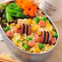みつばちウインナーのお弁当