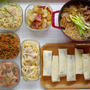 作り置きで！朝は10分弁当〜！今週のまとめ。