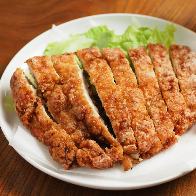 ダージーパイ(大鶏排、台湾風鶏の唐揚げ）を片栗粉だけでサクサクにするコツ