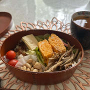 今日✨の✨お弁当✨と✨ばら✨