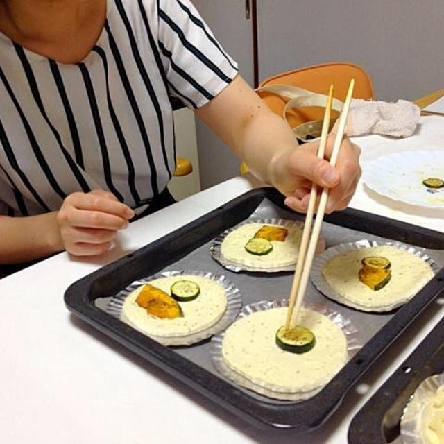 もちふわの米粉2種ピザパンおうちレッスン