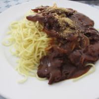マルちゃんの焼きそばを使って…