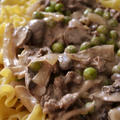 簡単ビーフストロガノフとアメリカ人をうらやましく思う時　Easy Beef Stroganoff