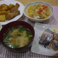 手羽元とｼﾞｬｶﾞｲﾓすっぱ煮