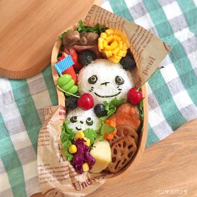 パンダコパンダ弁当♩父の日♩