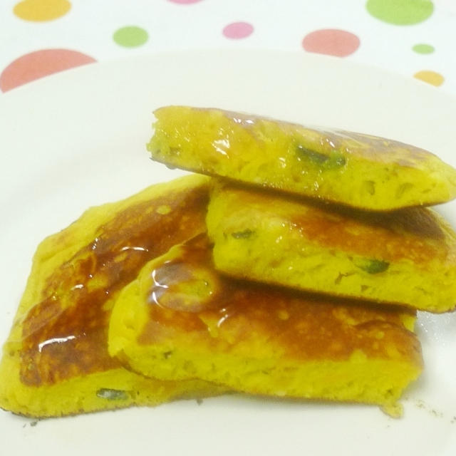 カボチャのしっとりパンケーキ
