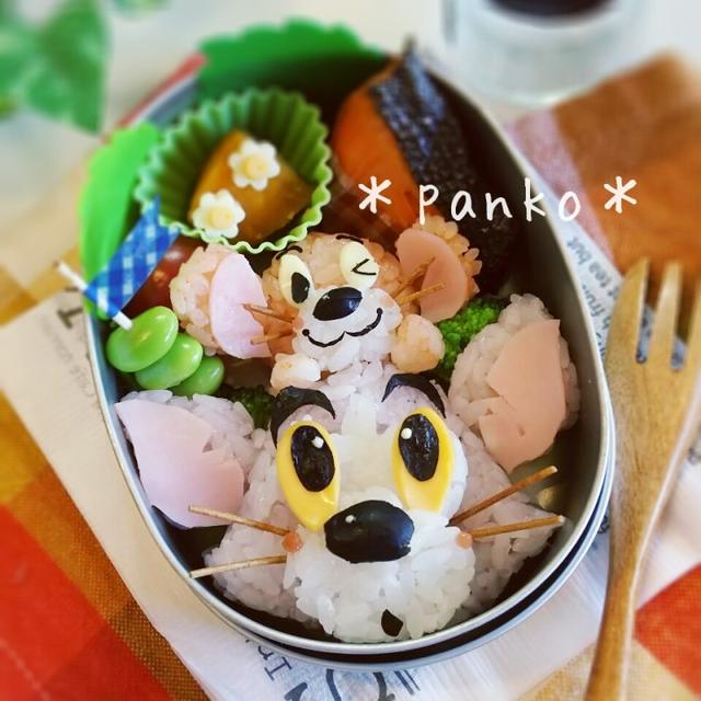 トムとジェリーのお弁当/幼稚園キャラ弁