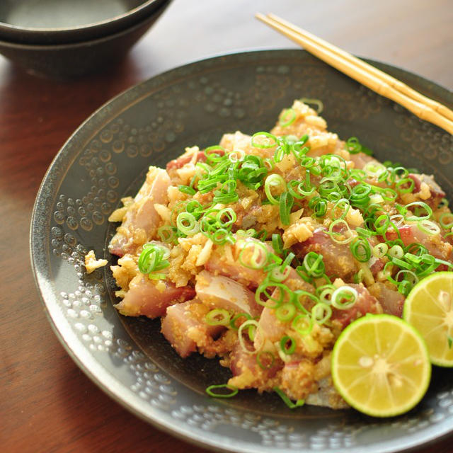 絶対これはまた作ろうと決意した【ブリのポキ】で晩ごはん