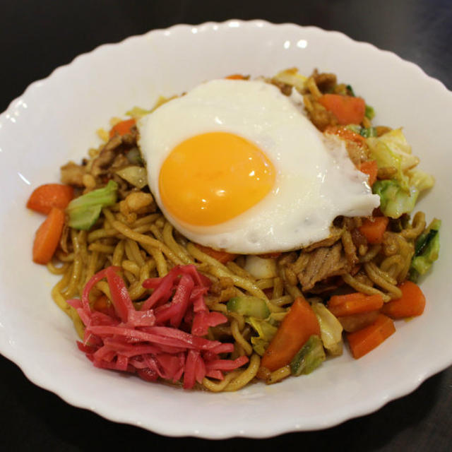 フライパンで焼きそば～我が家のコツをいくつかご紹介♪