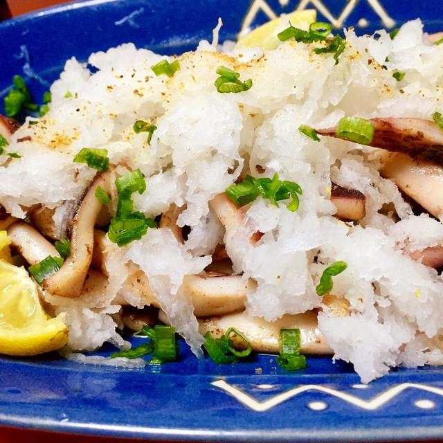 イカのマヨ炒め❤︎七味と大根おろしとゆずポンかけて♪