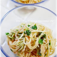 【レシピブログモニター】買い置き食材でつくる早ゆでパスタ 　レシピコンテスト