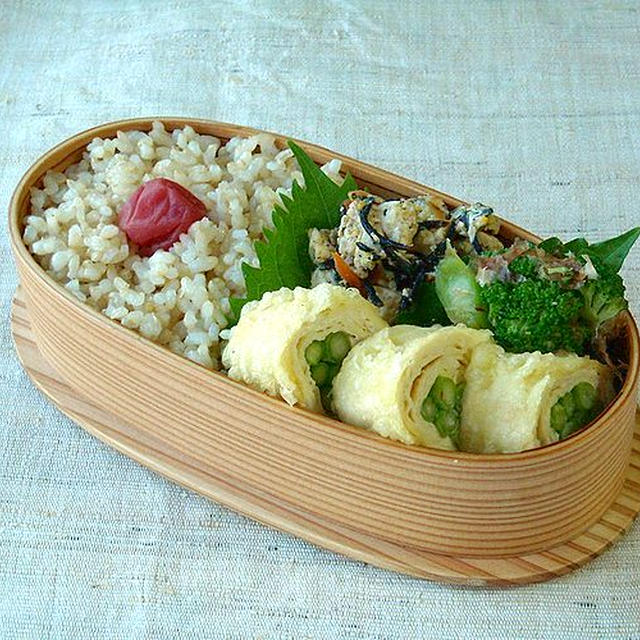 9/4（火）アスパラ湯葉巻き天弁当