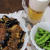 なすとひき肉の炒めもの