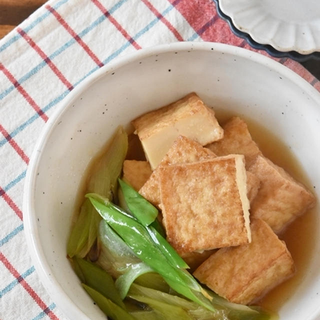ラクうまでボリューム満点♪厚揚げで作る簡単作り置きおかず