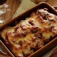 「乾物イタリアン」お麩でラザニア風