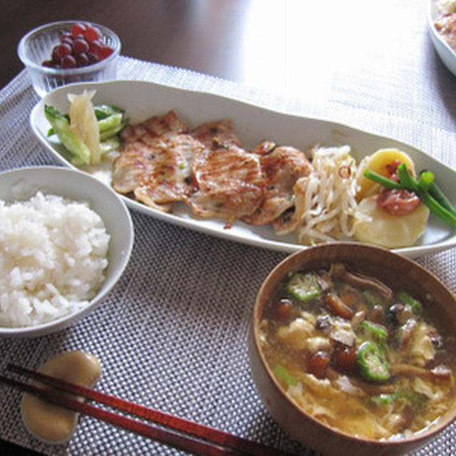 朝ごはん日記 最強に痛い親知らず!!