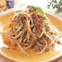 例の７円もやしで♡照り焼きハンバーグ風味♪そぼろもやし☆スパイス大使☆