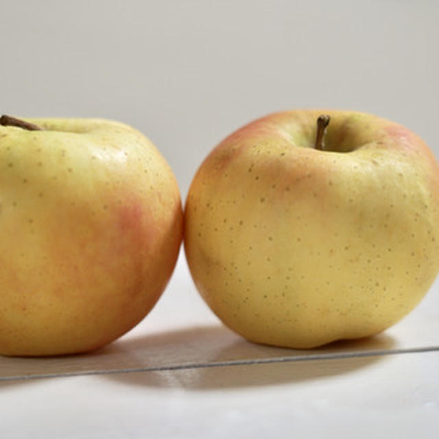季節の果物　りんごトキと希少な紀の川柿