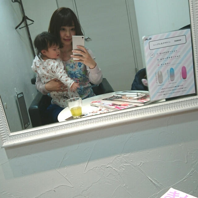 子連れ美容院デビュー♡