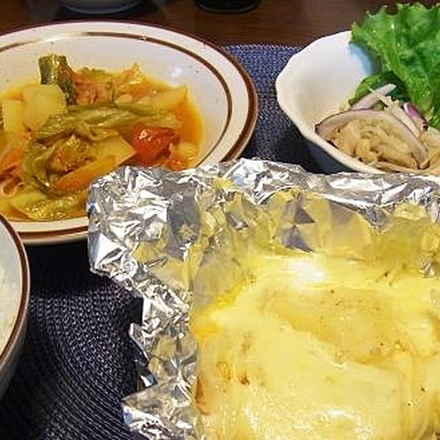 わが家の天気予報士＆キャベツのミネストローネ