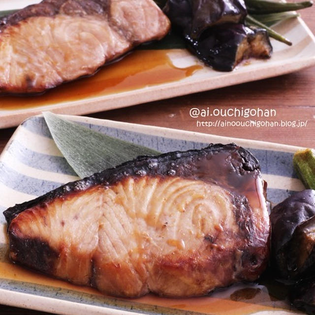 【レシピ】我が家自慢のレシピ！おふくろの味＊皮まで美味しいぶりの照り焼き♡#和食 #ぶりの照り焼き #魚 #Fish #ブリの照り焼き