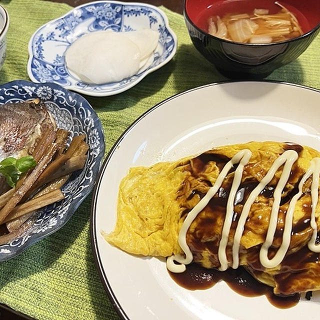 意地でも入る！＆鯛のアラとゴボウの煮つけ