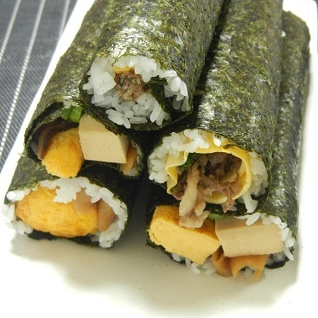 節分恵方巻き＆恵方巻きパン・3