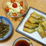 春巻き晩ご飯と、お正月準備