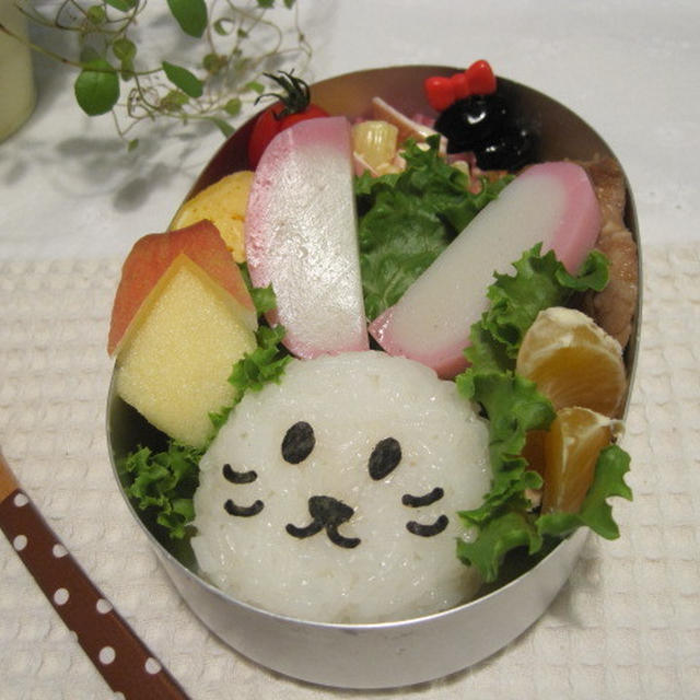 レンジで。鶏チャーシュー弁当