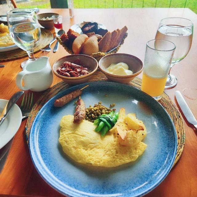 スリランカ朝ごはん　スリランカ日記