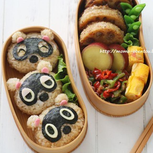 あつまれ動物の森 たぬきち つぶきち まめきちのお弁当 キャラ弁 簡単レシピあり By Momoさん レシピブログ 料理ブログのレシピ満載