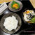 「至高の一膳食べ比べ亭」米･ご飯のお供･お汁（500円）パナソニックWおどり炊きの実力を実感！