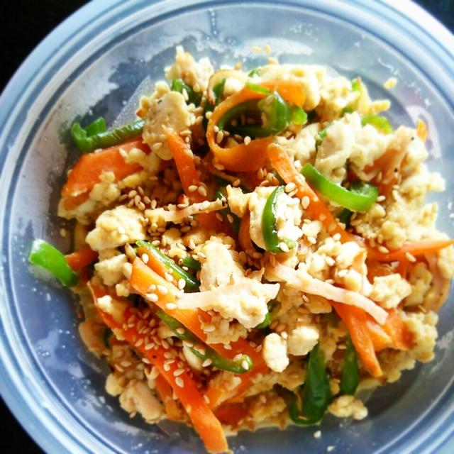 洋風炒り豆腐