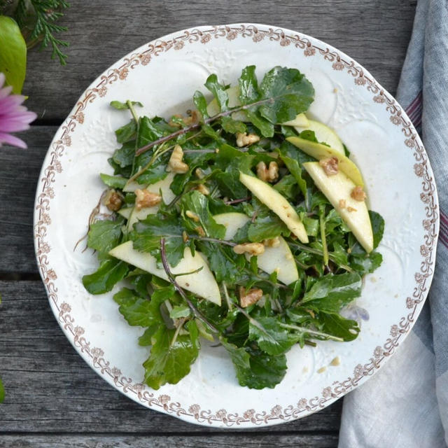 Arugula Apple Salad ルッコラと林檎のサラダ