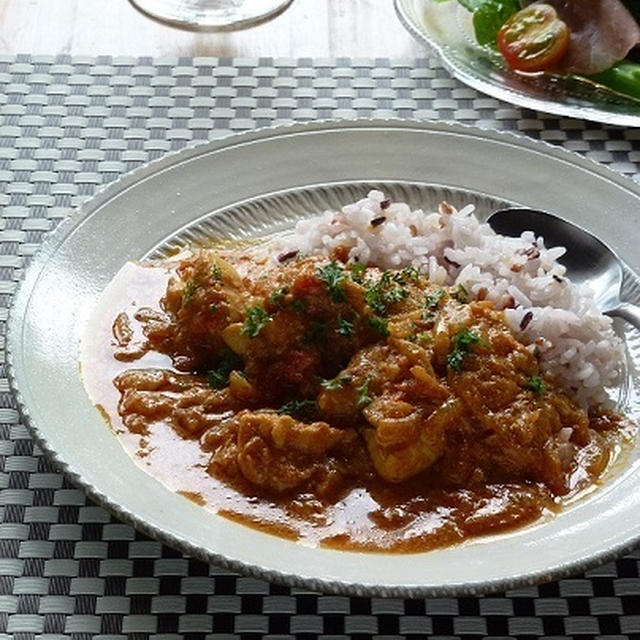 スパイスを変えて・・・チキンカレー、再び♪