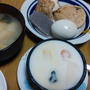 おでんと茶碗蒸しで夜ごはん