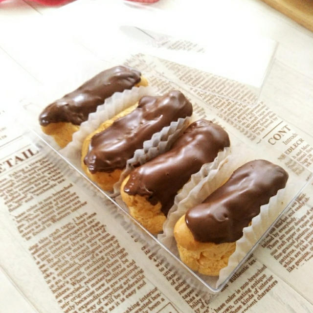 エクレアの詰め合わせ／プリンカップで揚げたにんにく