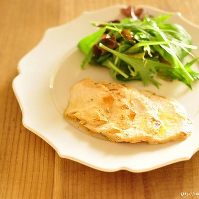 ストックおかずにも→白だしのチキンマリネ