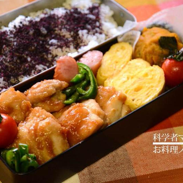 鶏の味噌焼きがメインのお弁当Part2
