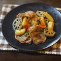 こってり美味しい！豚肉とれんこん 山芋の照り焼き by KOICHIさん