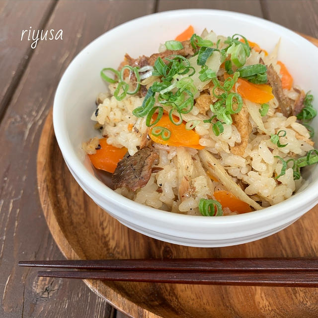 【缶詰使って超簡単】さんまの本格炊き込みご飯