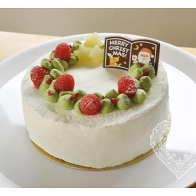 Pasco 手作り用スポンジケーキ5号 クリスマスケーキその1 By Sucre さん レシピブログ 料理ブログのレシピ満載