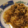 ☆辛味高菜の焼きしらたき☆